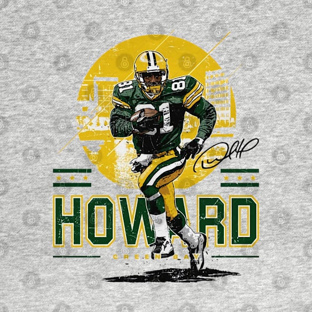 Desmond Howard Green Bay Player Skyline by Buya_Hamkac